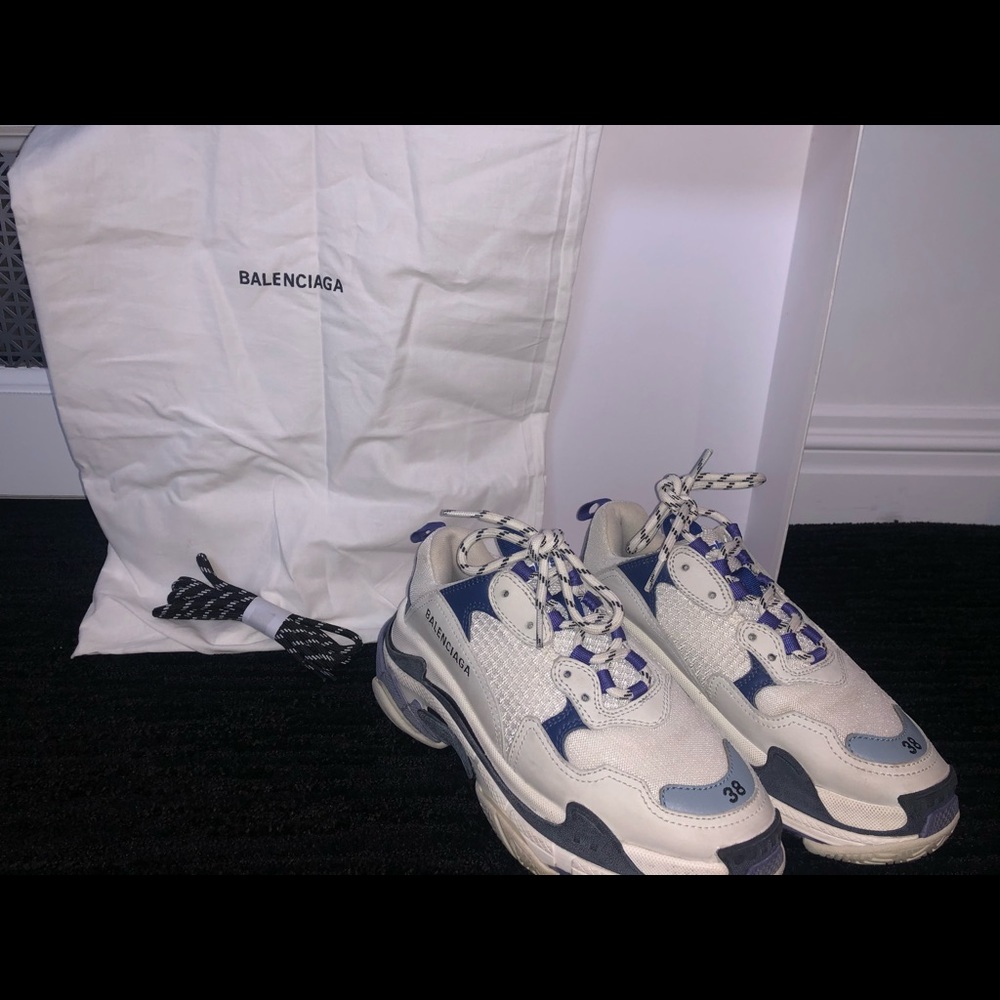 Balenciaga triple s purple